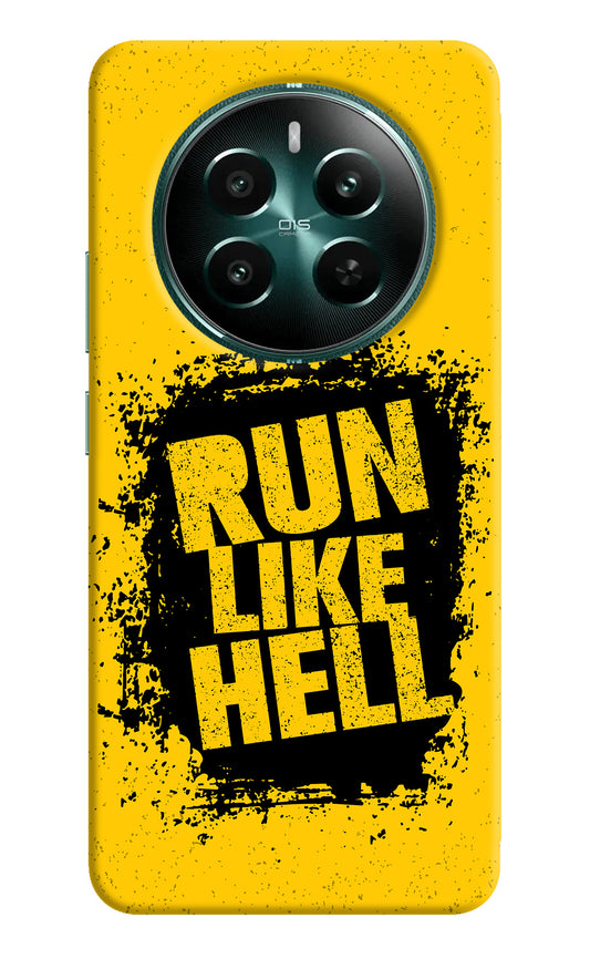 Run Like Hell Realme 12+ 5G Back Cover