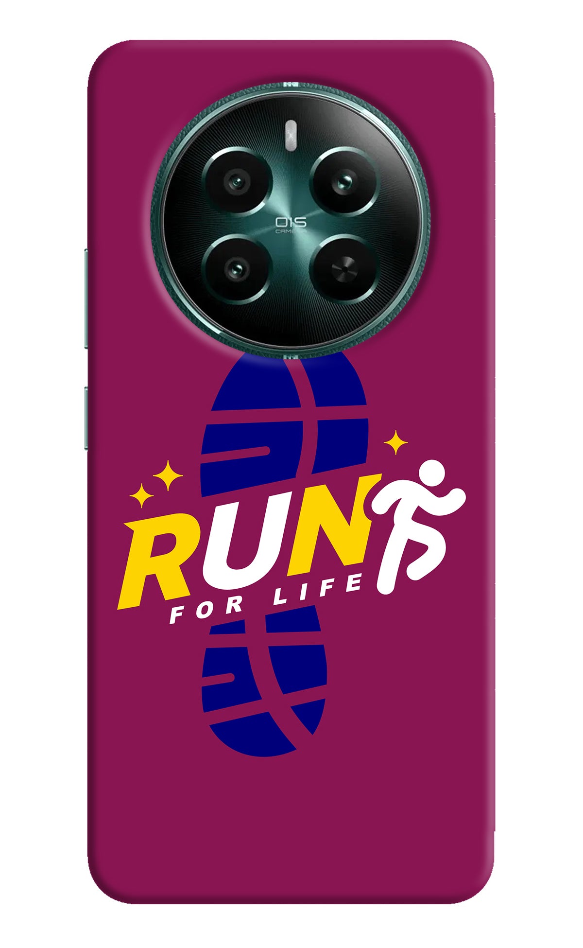 Run for Life Realme 12+ 5G Back Cover