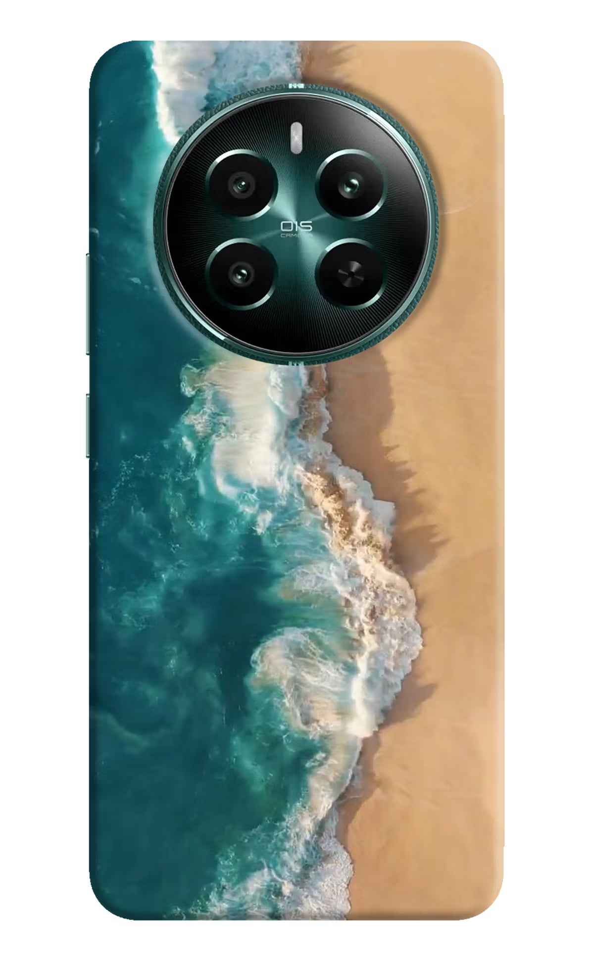 Ocean Beach Realme 12+ 5G Hard Case Back Cover by Casekaro