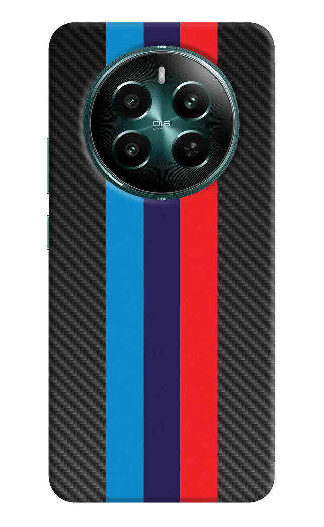 BMW Stripes Pattern Realme 12+ 5G Hard Case Back Cover by Casekaro
