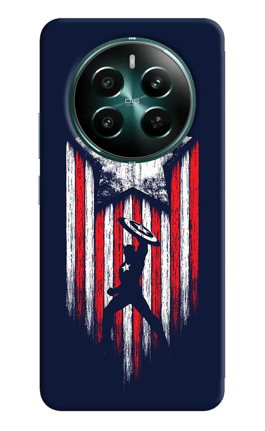Captain America Marvel Art Realme 12+ 5G Hard Case Back Cover by Casekaro