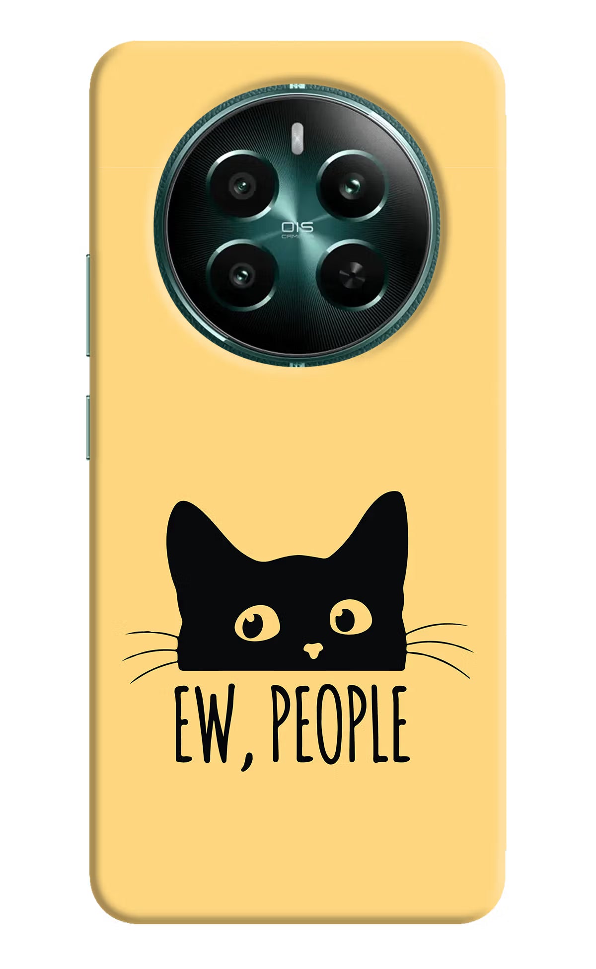 Ew People Catitude Realme 12+ 5G Hard Case Back Cover by Casekaro