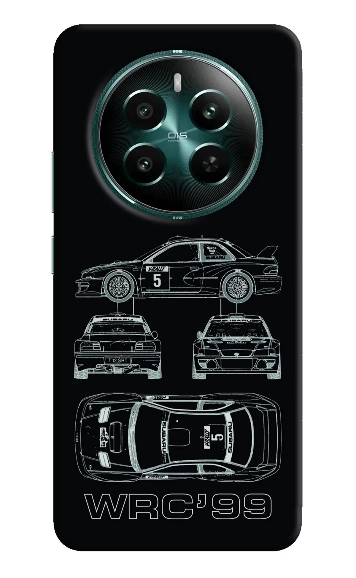 WRC'99 Realme 12+ 5G Hard Case Back Cover by Casekaro