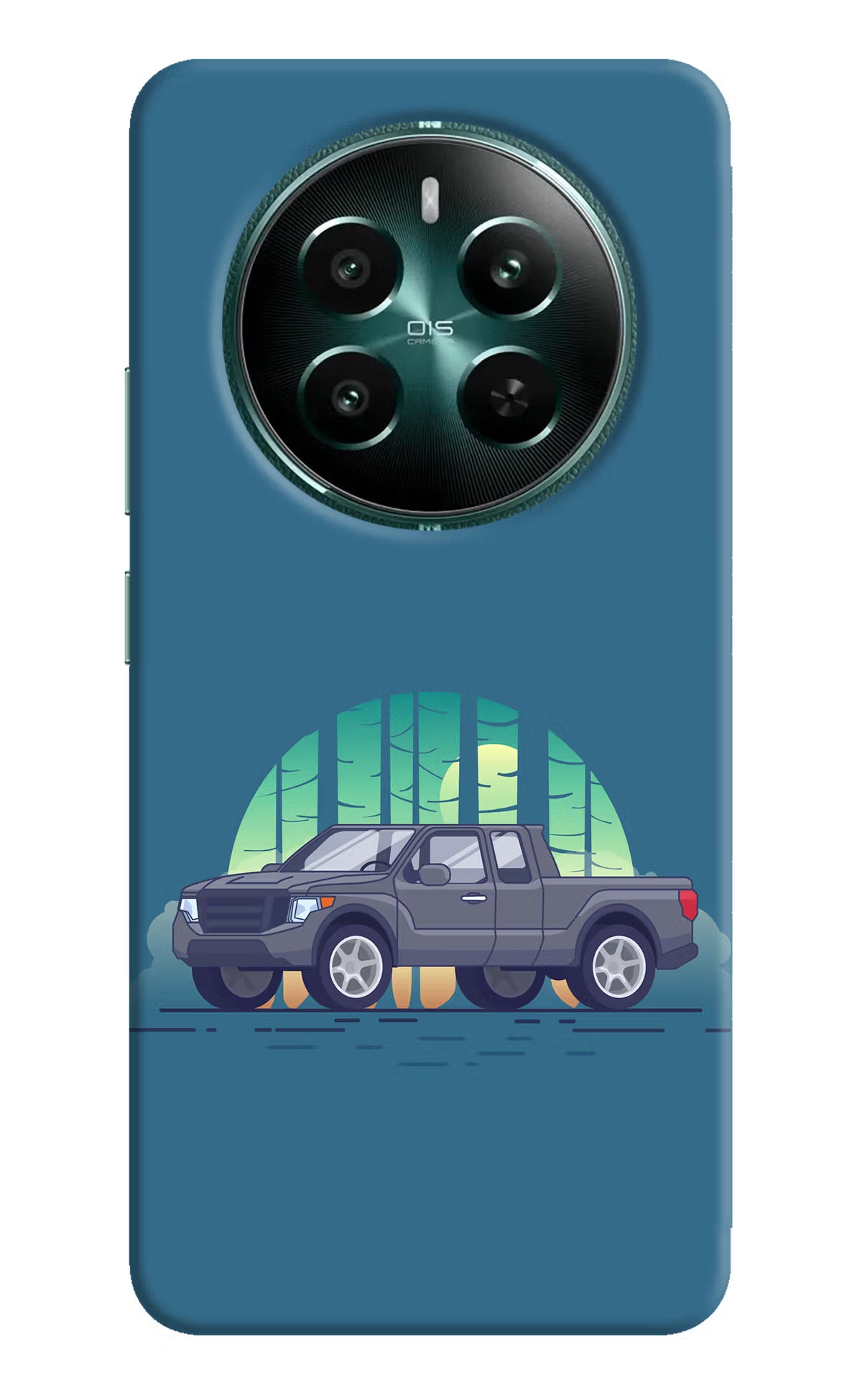 Retro Garage Vibe Realme 12+ 5G Hard Case Back Cover by Casekaro