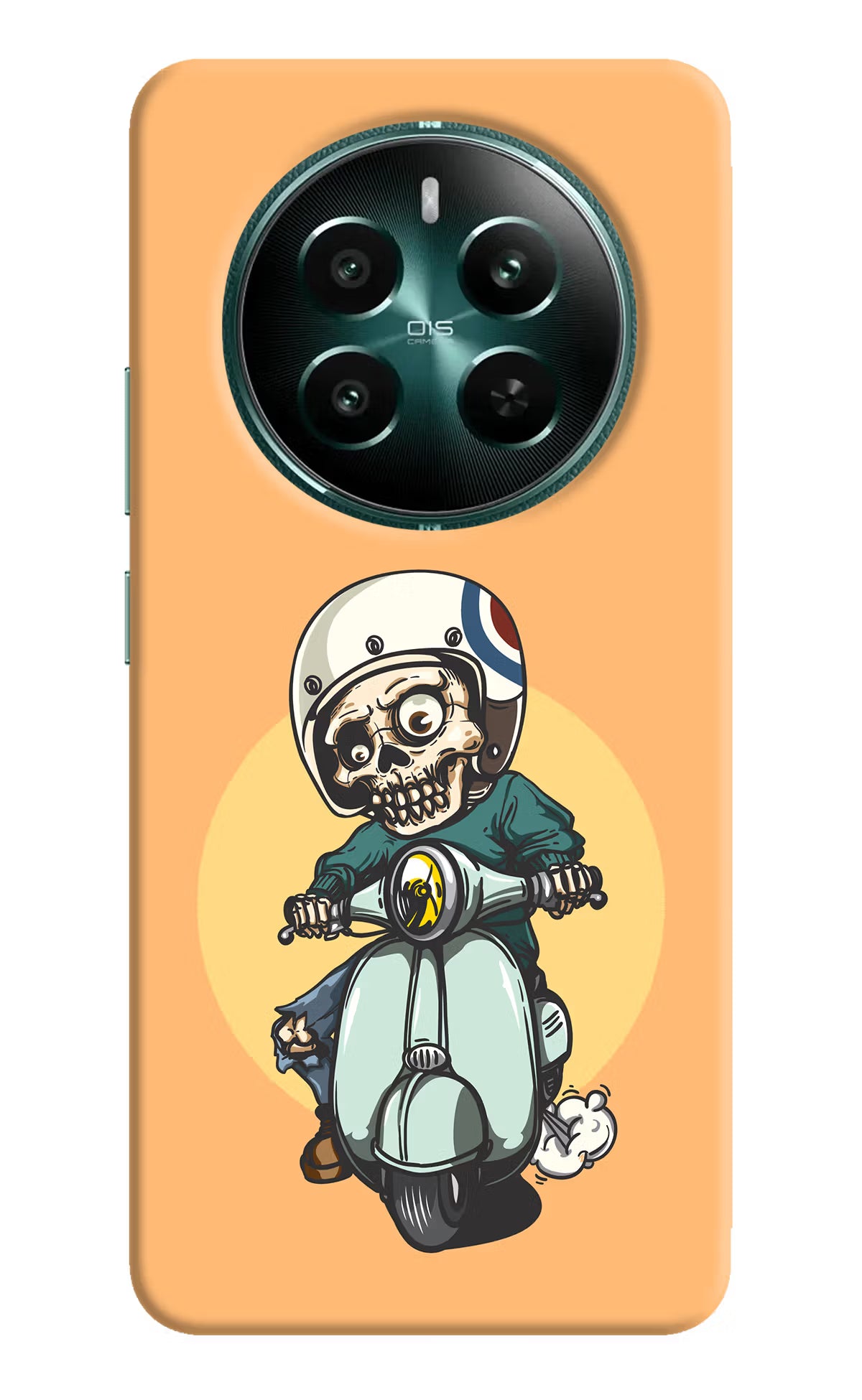 Undead Biker Realme 12+ 5G Hard Case Back Cover by Casekaro
