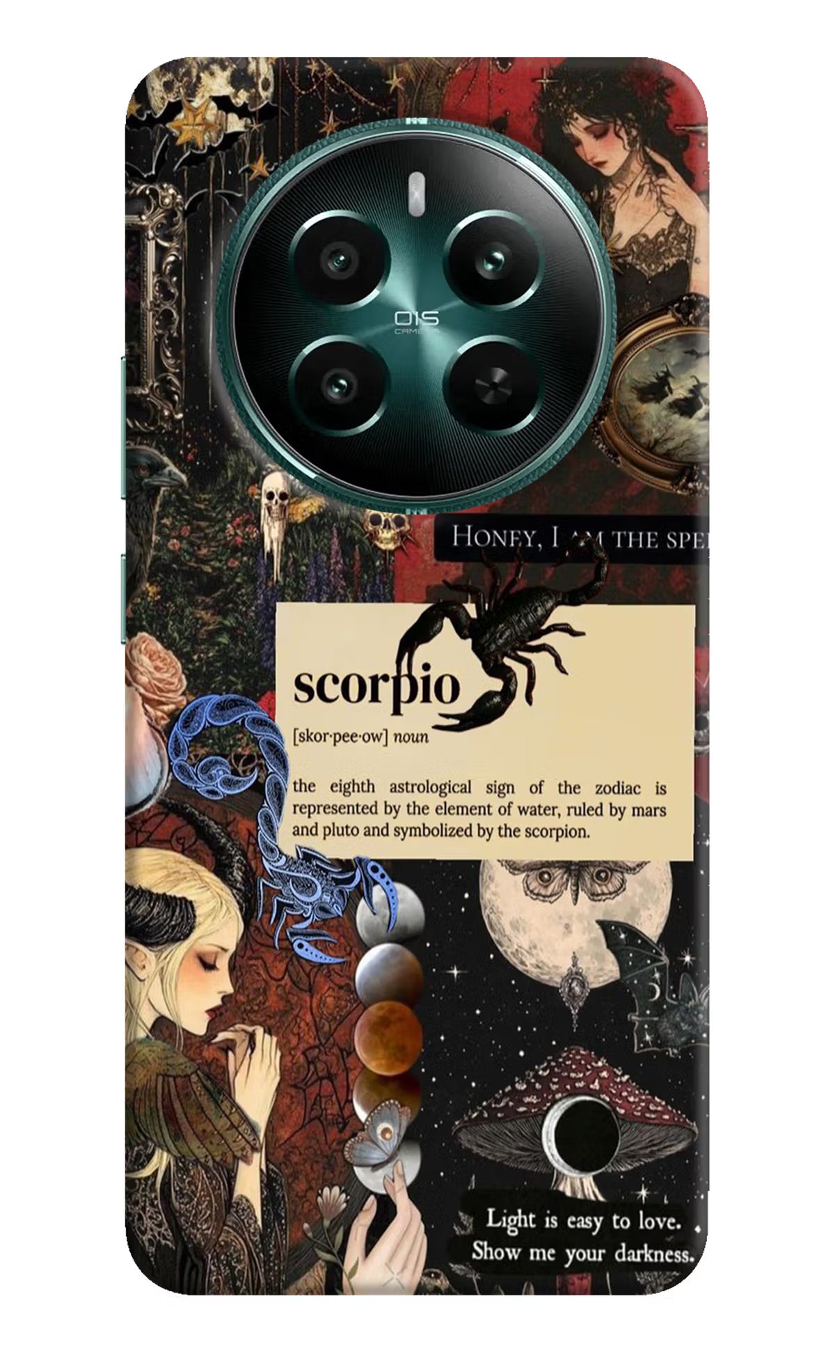 Scorpio Zodiac Realme 12+ 5G Hard Case Back Cover by Casekaro
