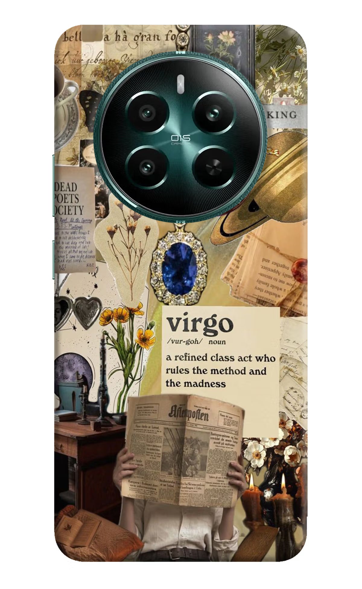 Virgo Zodiac Realme 12+ 5G Hard Case Back Cover by Casekaro