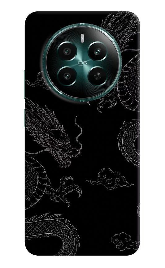 Twin Dragons Realme 12+ 5G Hard Case Back Cover by Casekaro