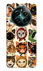 Cool Cat Realme 12+ 5G Hard Case Back Cover by Casekaro