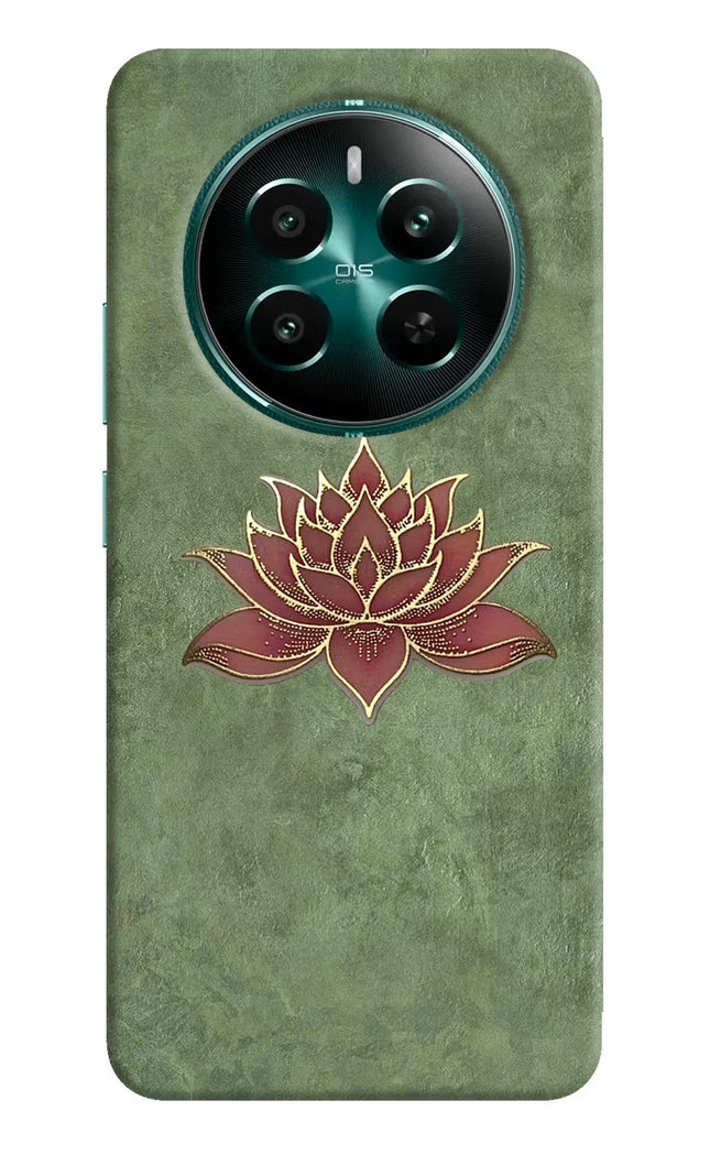 Lotus Grace Realme 12+ 5G Hard Case Back Cover by Casekaro