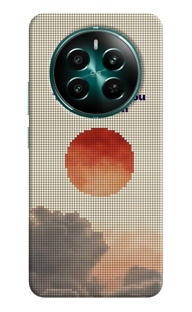 Pixel Sun Realme 12+ 5G Hard Case Back Cover by Casekaro