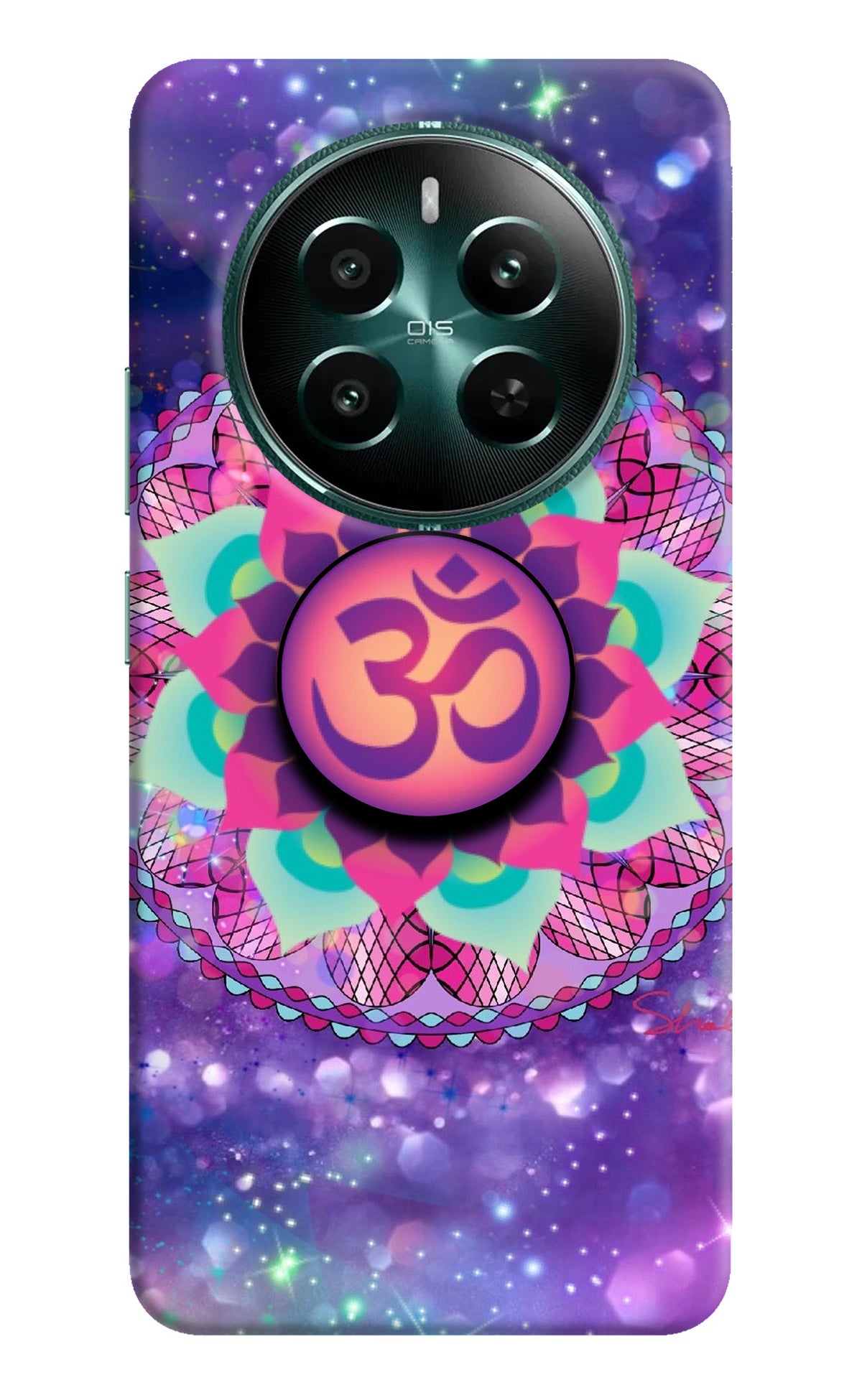 Om Purple Realme 12+ 5G Pop Case