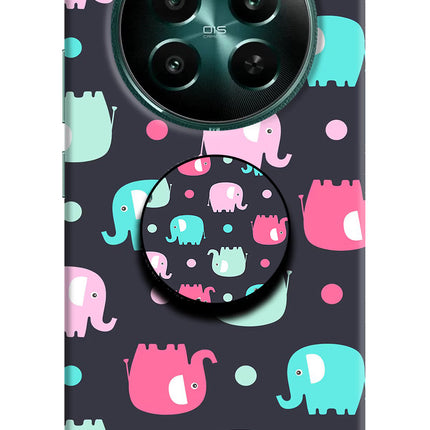 Baby Elephants Realme 12+ 5G Pop Case by Casekaro