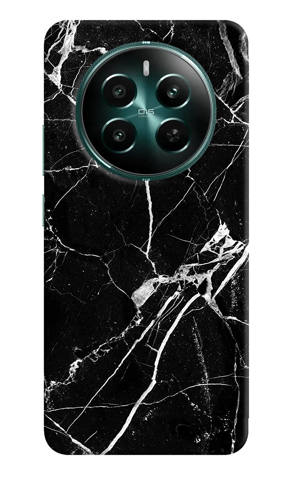 Black Marble Pattern Realme P1 5G Back Cover