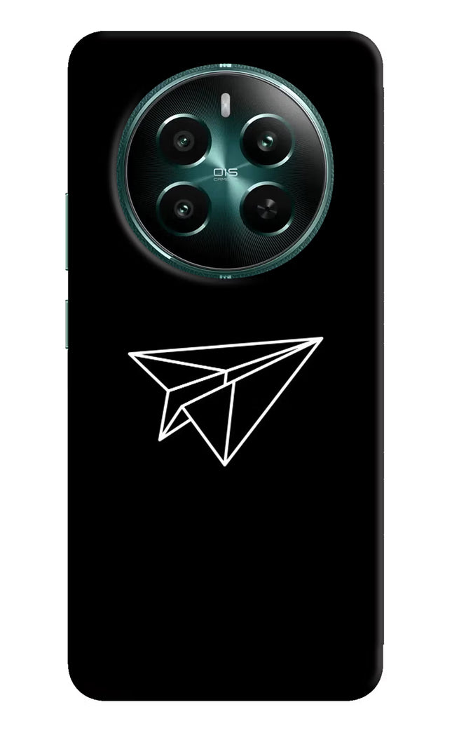 Paper Plane White Realme P1 5G Hard Case Back Cover by Casekaro
