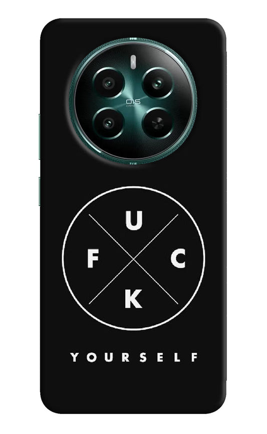 Go Fuck Yourself Realme P1 5G Hard Case Back Cover by Casekaro
