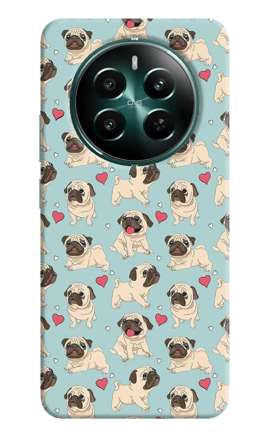Pug Dog Realme P1 5G Back Cover, Hard case