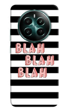 Blah Blah Blah Realme P1 5G Hard Case Back Cover by Casekaro