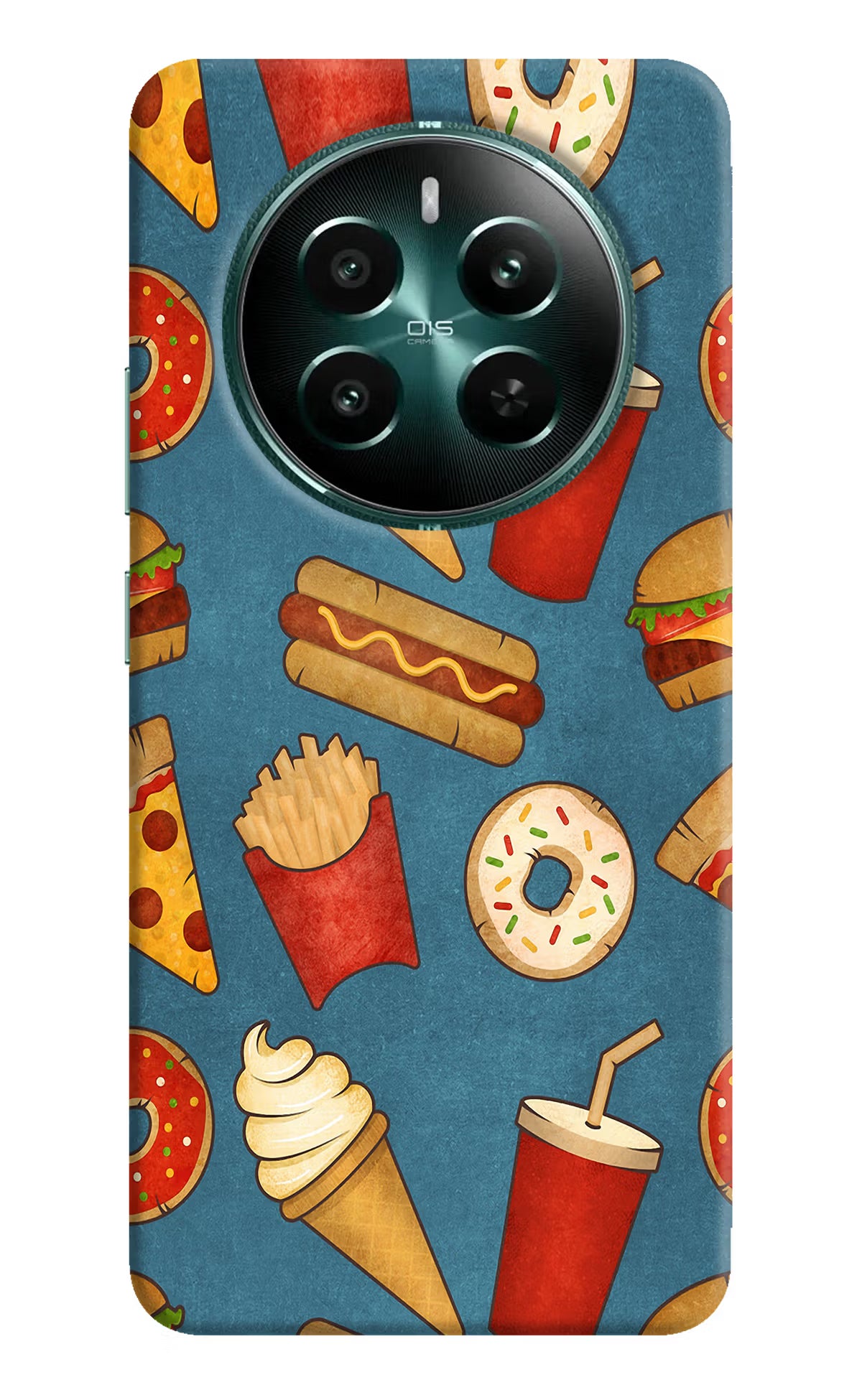 Foodie Realme P1 5G Hard Case Back Cover by Casekaro