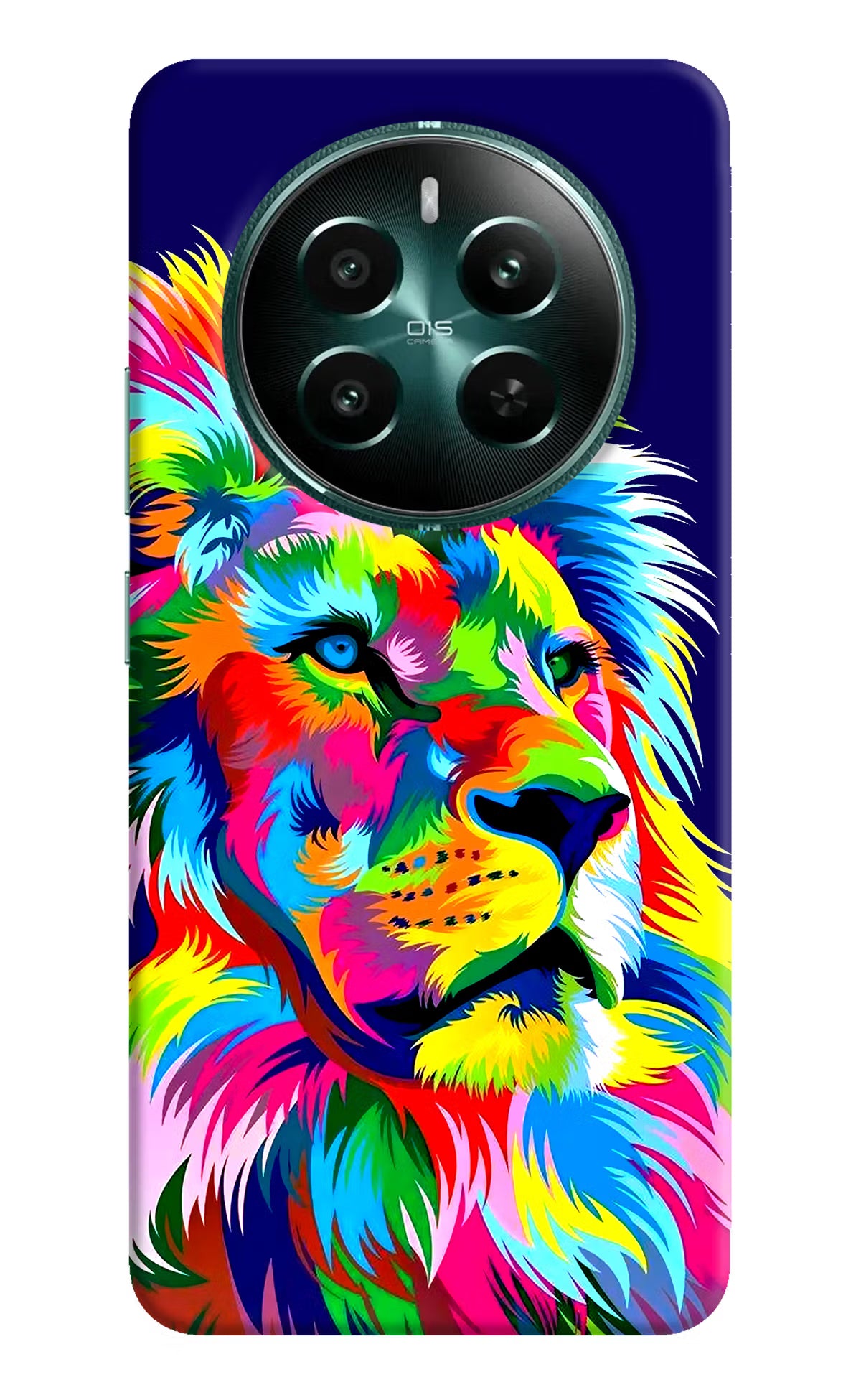 Vector Art Lion Realme P1 5G Hard Case Back Cover by Casekaro