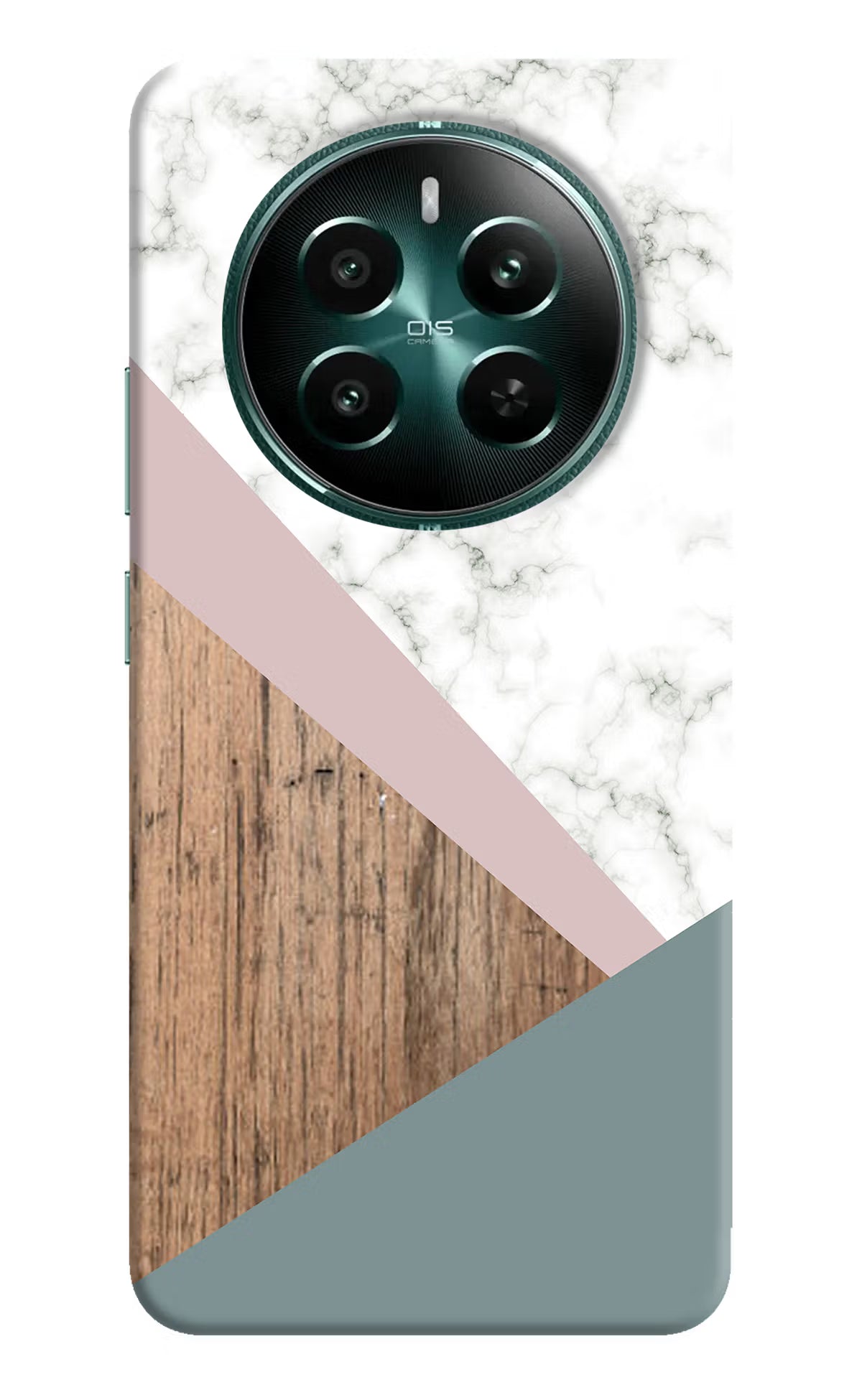 Marble wood Abstract Realme P1 5G Hard Case Back Cover by Casekaro