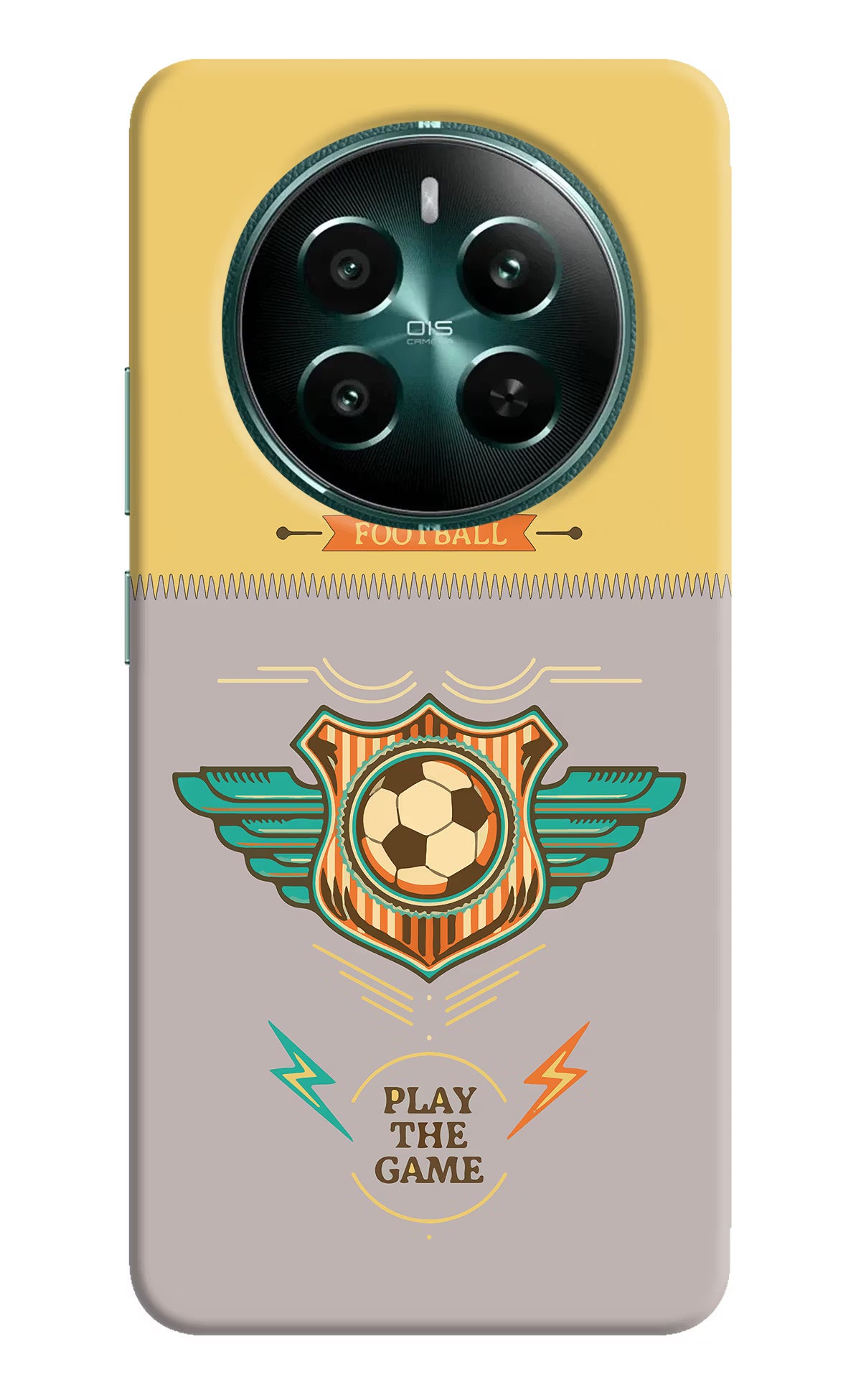 Football Realme P1 5G Hard Case Back Cover by Casekaro