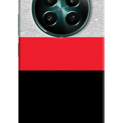 Tri Color Pattern Realme P1 5G Hard Case Back Cover by Casekaro