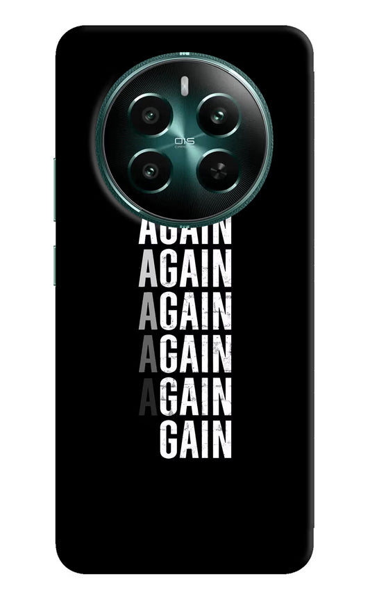 Again Again Gain Realme P1 5G Hard Case Back Cover by Casekaro