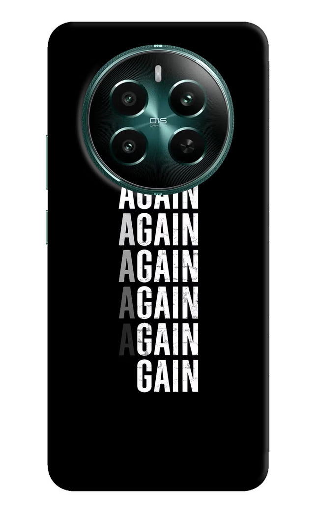 Again Again Gain Realme P1 5G Hard Case Back Cover by Casekaro