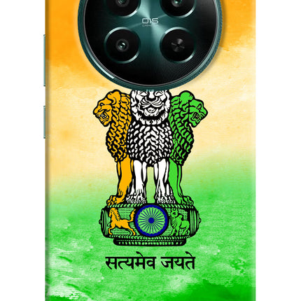 Satyamev Jayate Flag Realme P1 5G Hard Case Back Cover by Casekaro