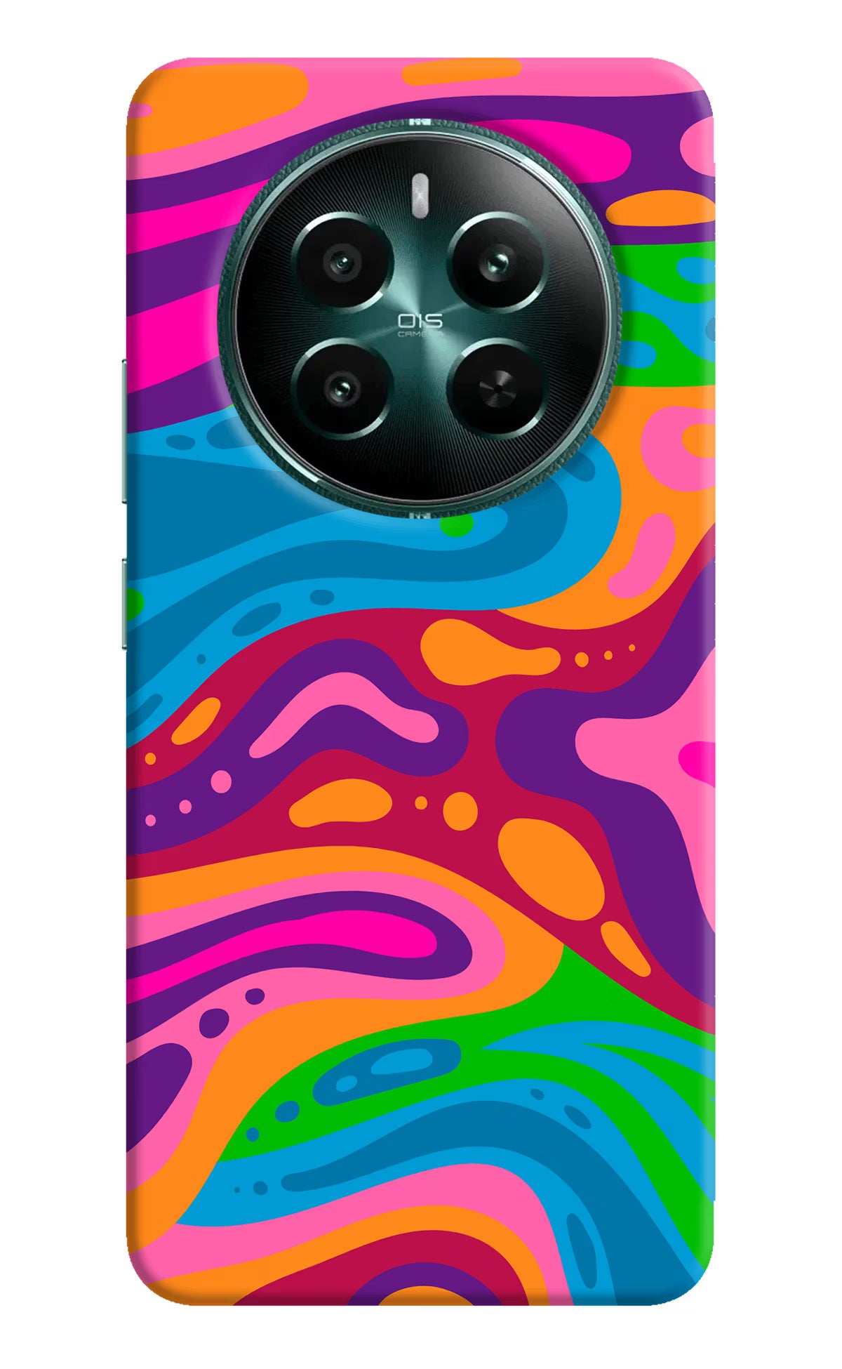 Trippy Pattern Realme P1 5G Hard Case Back Cover by Casekaro