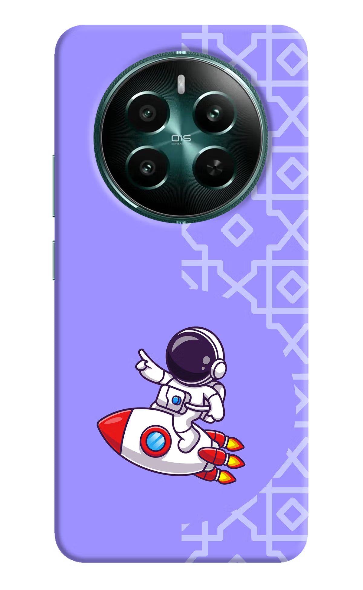 Cute Astronaut Realme P1 5G Hard Case Back Cover by Casekaro