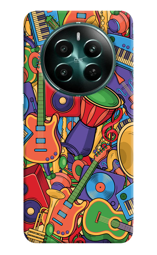 Music Instrument Doodle Realme P1 5G Hard Case Back Cover by Casekaro