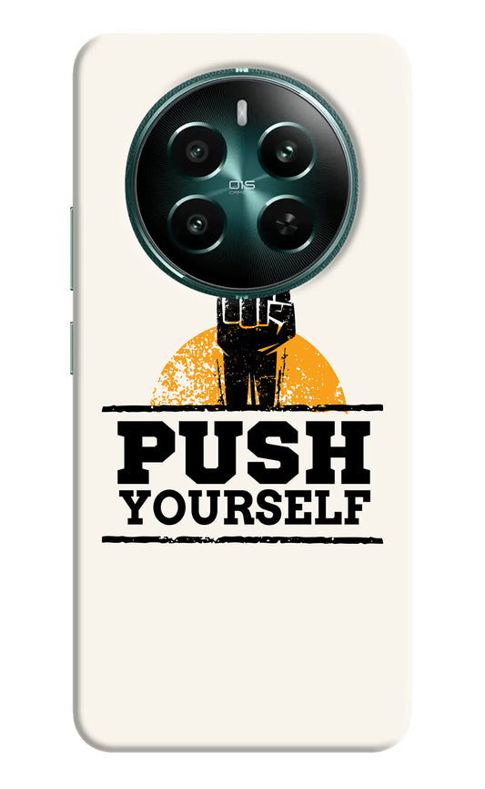 Push Yourself Realme P1 5G Hard Case Back Cover by Casekaro