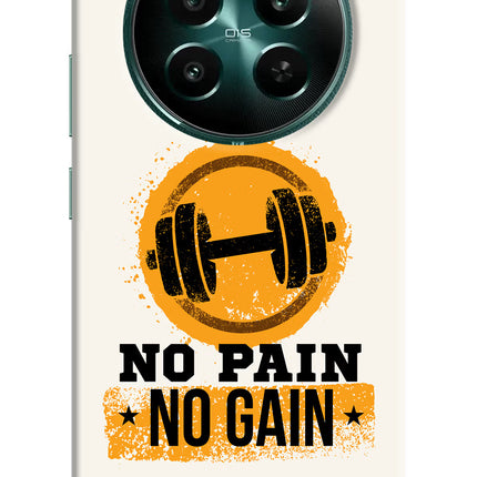 No Pain No Gain Realme P1 5G Hard Case Back Cover by Casekaro