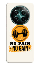 No Pain No Gain Realme P1 5G Hard Case Back Cover by Casekaro