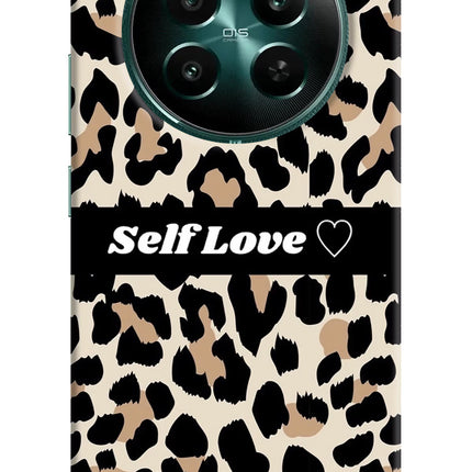 Leopard Print Self Love Realme P1 5G Hard Case Back Cover by Casekaro