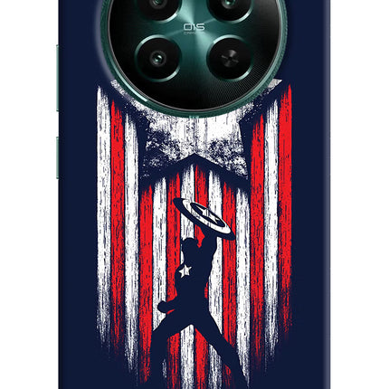Captain America Marvel Art Realme P1 5G Hard Case Back Cover by Casekaro
