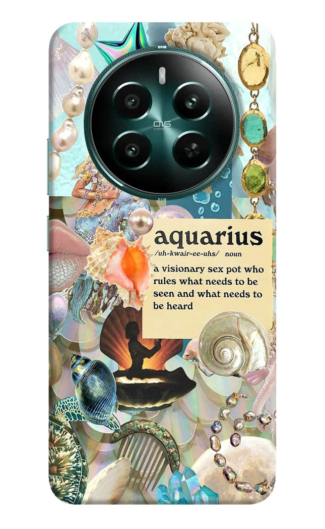 Aquarius Zodiac Realme P1 5G Hard Case Back Cover by Casekaro