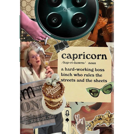 Capricorn Zodiac Realme P1 5G Hard Case Back Cover by Casekaro