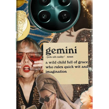 Gemini Zodiac Realme P1 5G Hard Case Back Cover by Casekaro