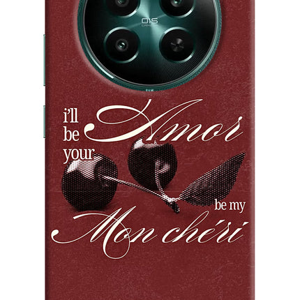 Velvet Cherry Realme P1 5G Hard Case Back Cover by Casekaro