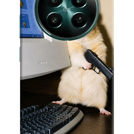 Hacker Hamster Realme P1 5G Hard Case Back Cover by Casekaro