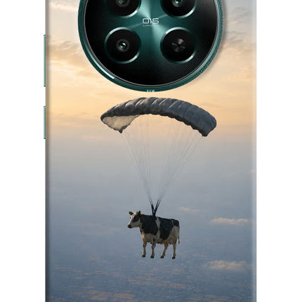 Skydiving Cow Realme P1 5G Hard Case Back Cover by Casekaro