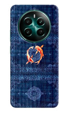 Koi Blue Realme P1 5G Back Cover