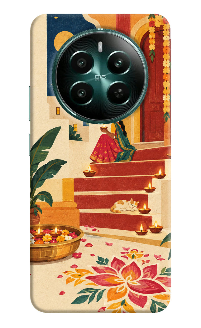Diwali Rangoli Realme P1 5G Hard Case Back Cover by Casekaro