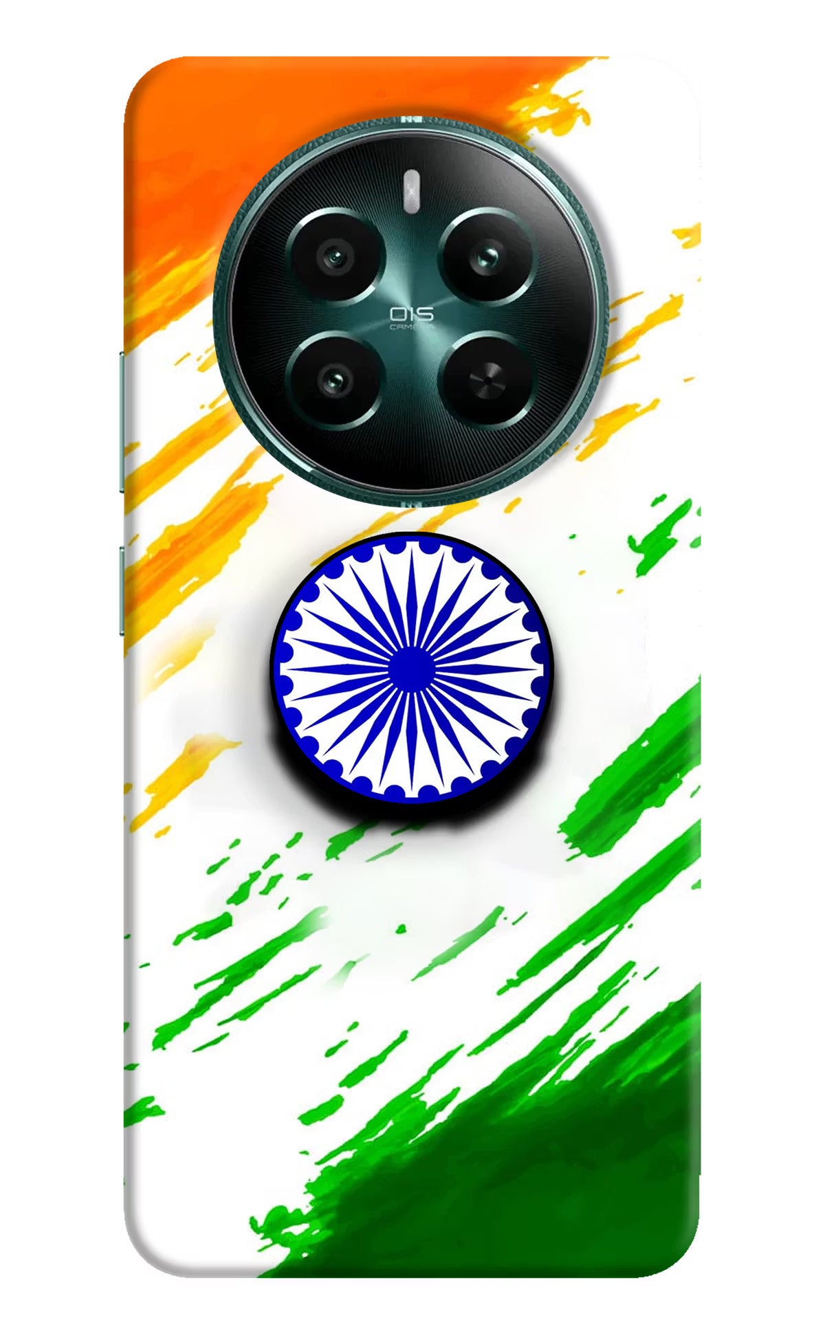 Indian Flag Ashoka Chakra Realme P1 5G Pop Case by Casekaro
