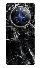 Black Marble Texture Realme P1 Pro 5G Hard Case Back Cover by Casekaro