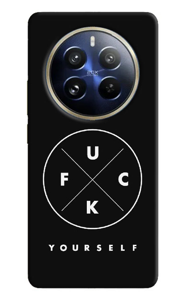 Go Fuck Yourself Realme P1 Pro 5G Hard Case Back Cover by Casekaro