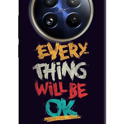 Everything Will Be Ok Realme P1 Pro 5G Hard Case Back Cover by Casekaro